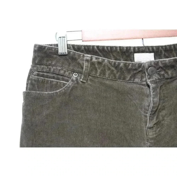 J. Jill Dark Green Corduroy Straight Leg Pants - Picture 5 of 14